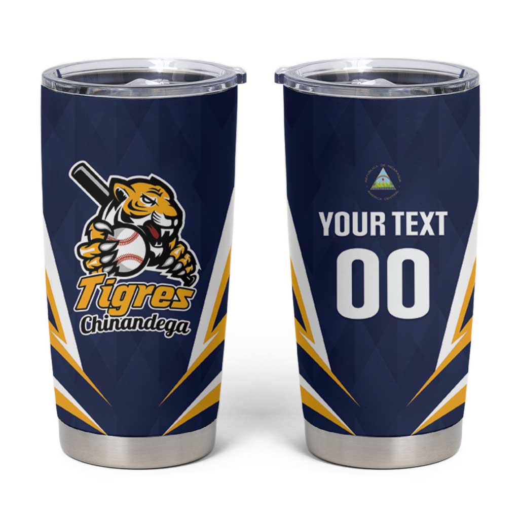 Custom Baseball Tigres Chinandega Tumbler Cup Go Nicaragua Boys
