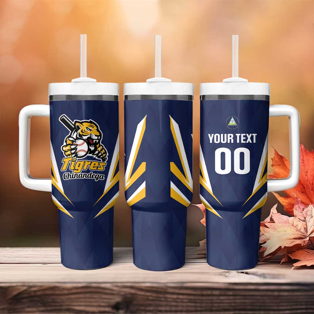 Custom Baseball Tigres Chinandega Tumbler With Handle Go Nicaragua Boys