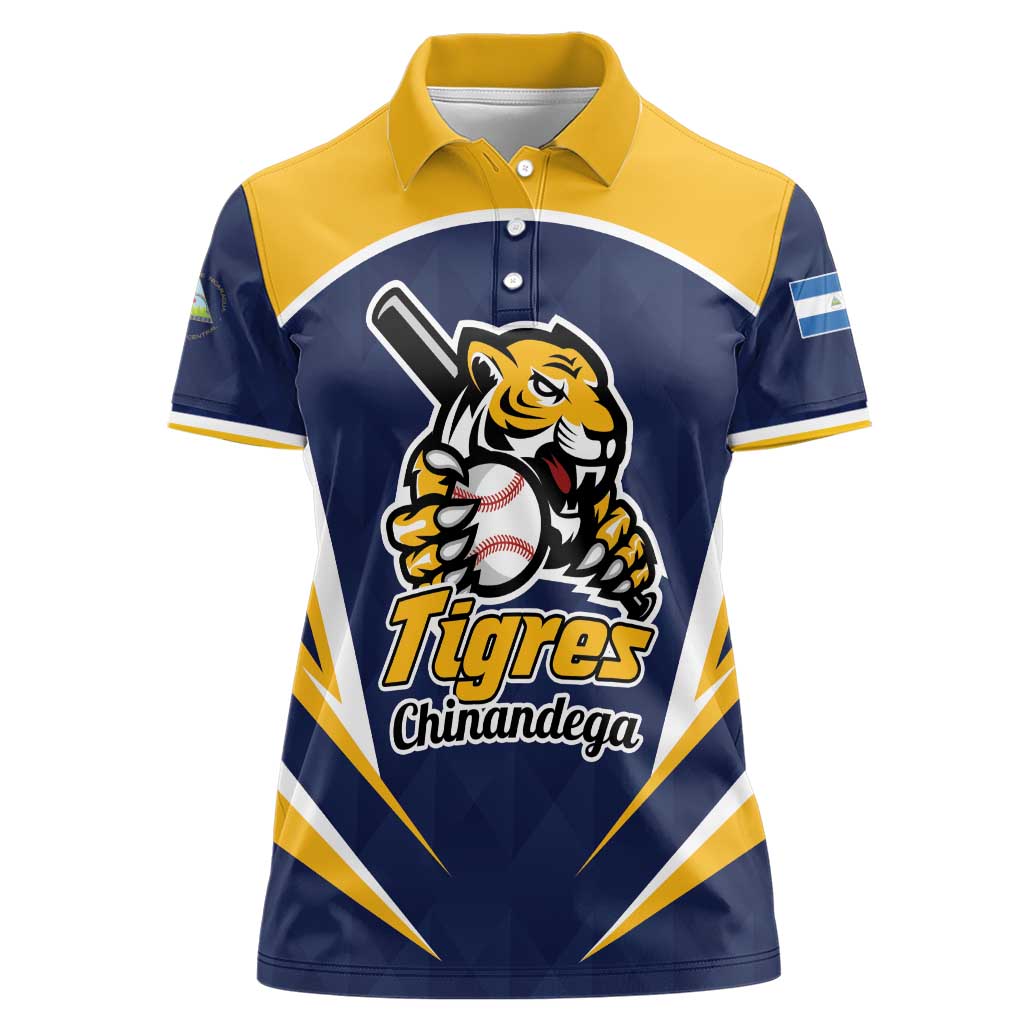 Custom Baseball Tigres Chinandega Women Polo Shirt Go Nicaragua Boys