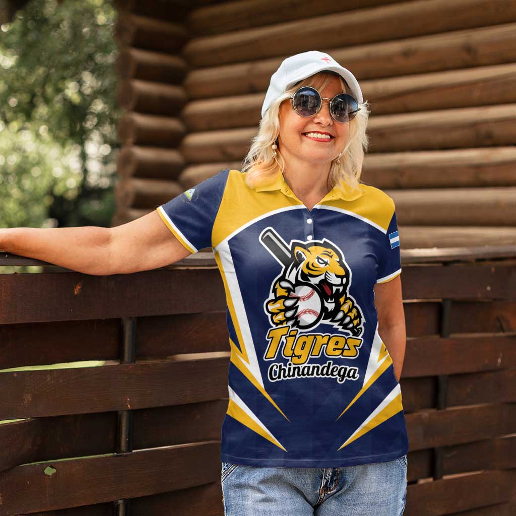 Custom Baseball Tigres Chinandega Women Polo Shirt Go Nicaragua Boys