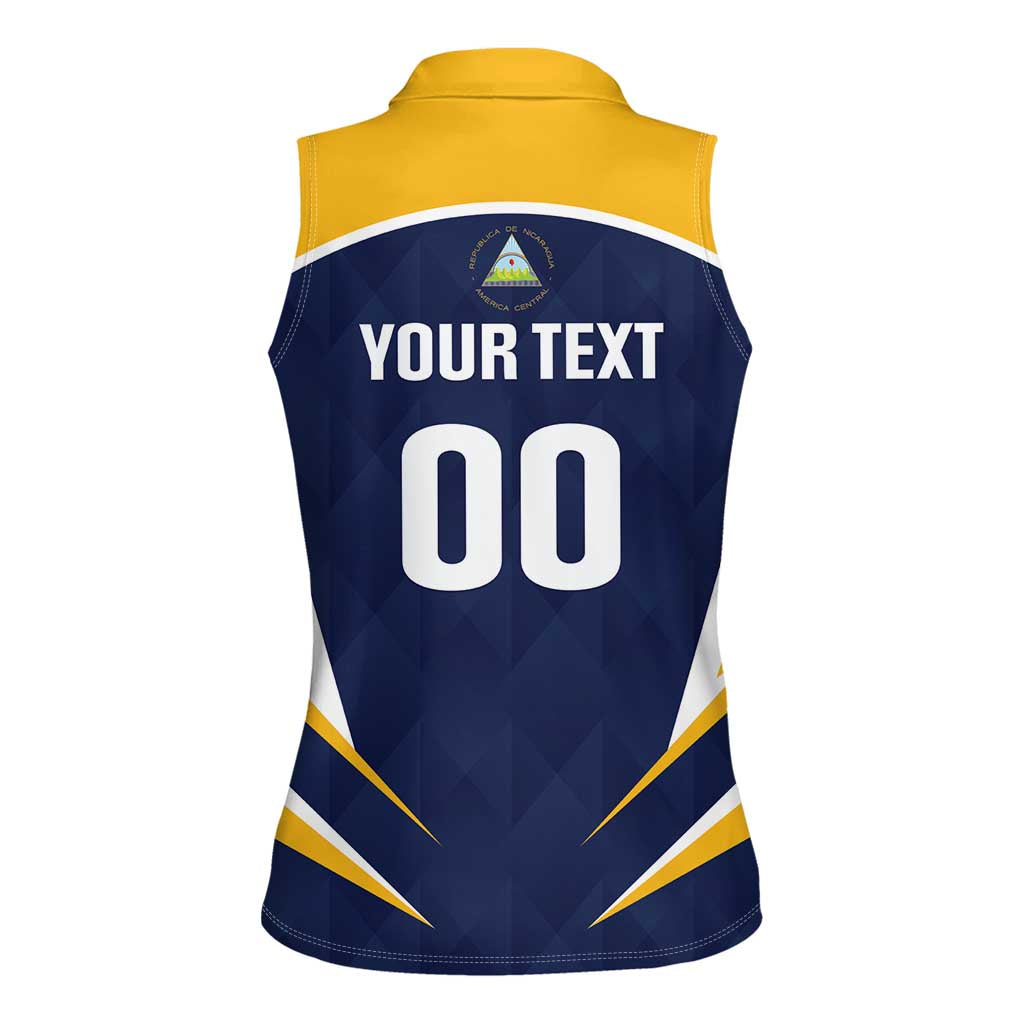 Custom Baseball Tigres Chinandega Women Sleeveless Polo Shirt Go Nicaragua Boys