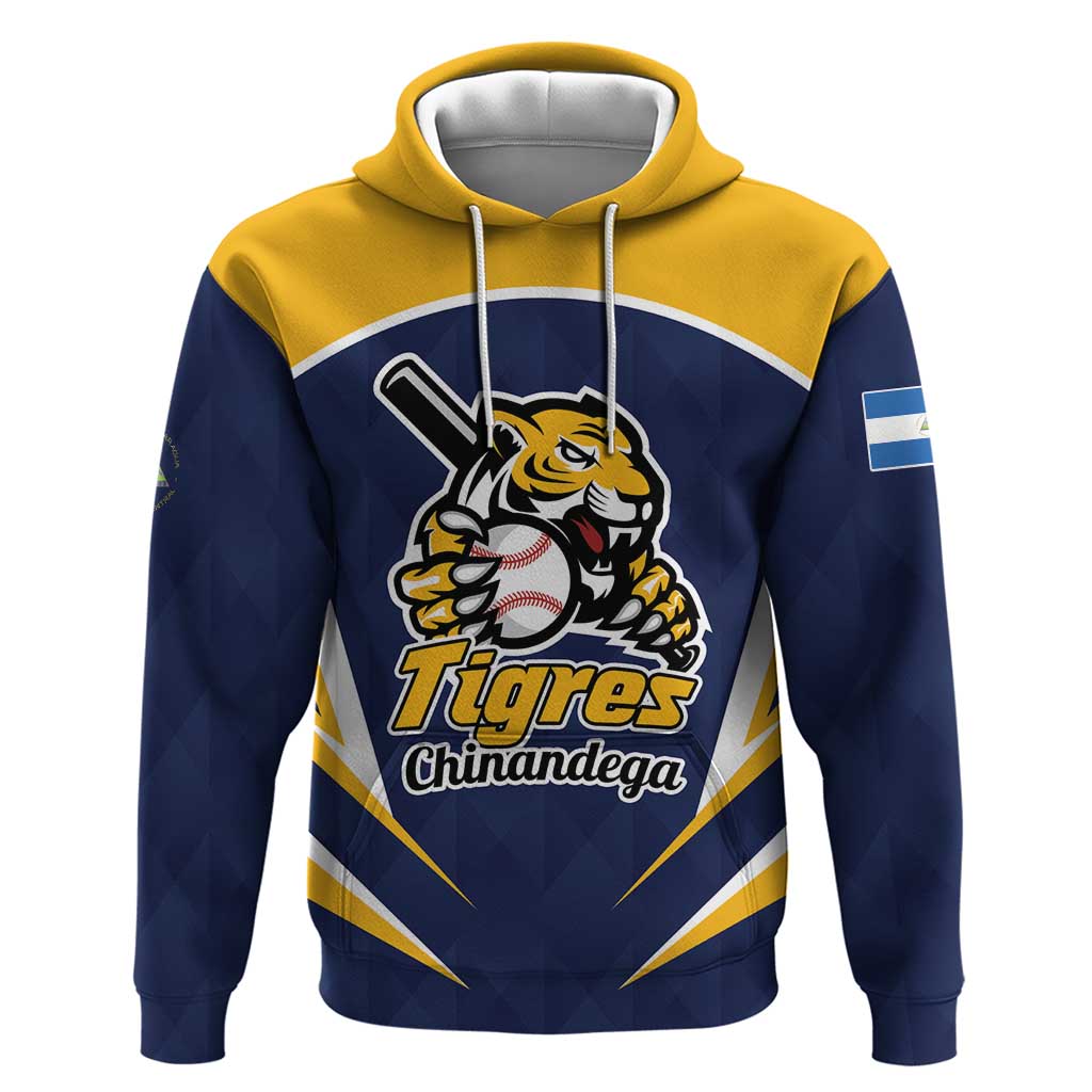Custom Baseball Tigres Chinandega Zip Hoodie Go Nicaragua Boys