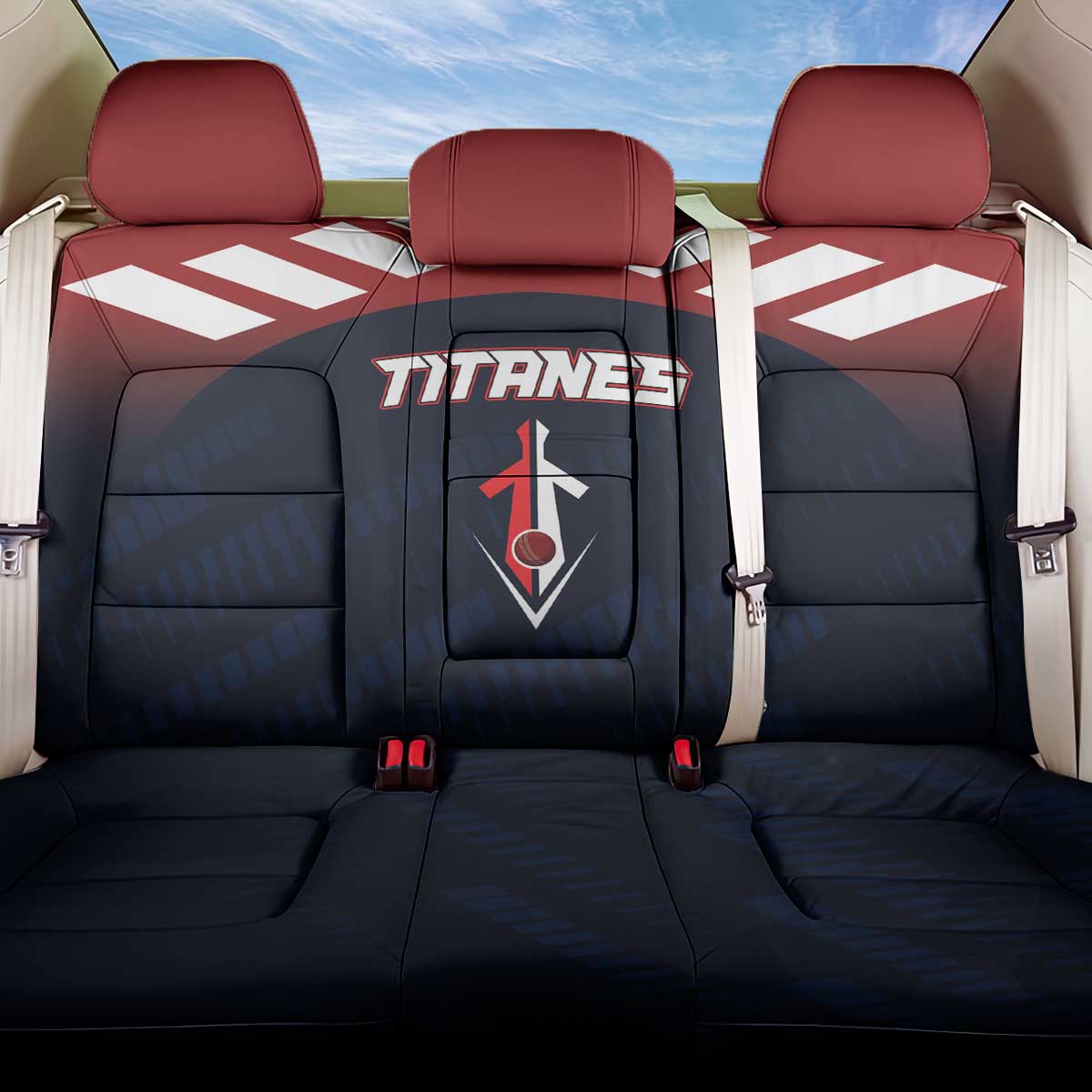Baseball Titanes Florida Back Car Seat Cover Puerto Rico Boys Come On