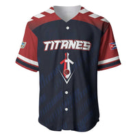 Custom Baseball Titanes Florida Baseball Jersey Puerto Rico Boys Come On