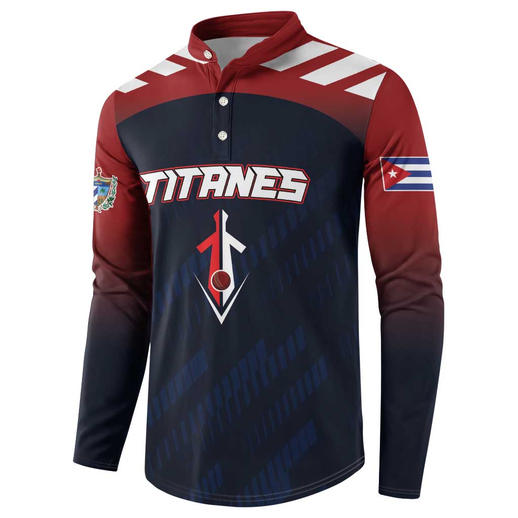 Custom Baseball Titanes Florida Button Sweatshirt Puerto Rico Boys Come On