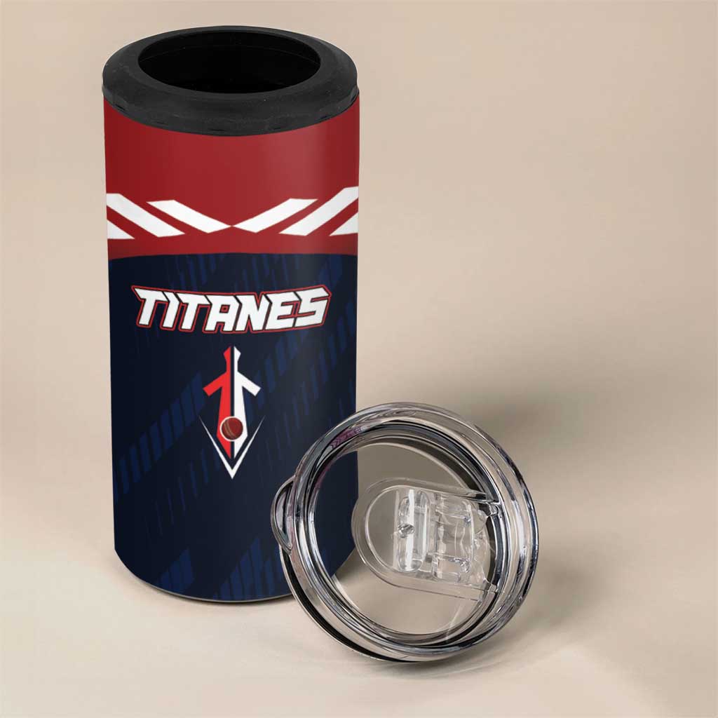 Custom Baseball Titanes Florida 4 in 1 Can Cooler Tumbler Puerto Rico Boys Come On
