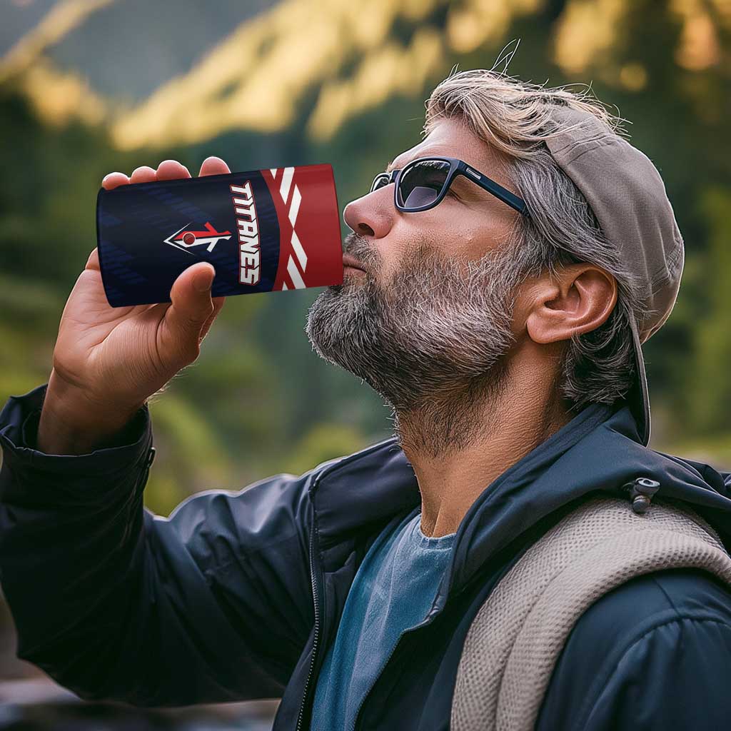 Custom Baseball Titanes Florida 4 in 1 Can Cooler Tumbler Puerto Rico Boys Come On