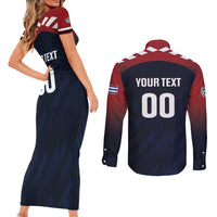 Custom Baseball Titanes Florida Couples Matching Short Sleeve Bodycon Dress and Long Sleeve Button Shirt Puerto Rico Boys Come On