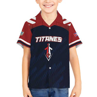 Custom Baseball Titanes Florida Family Matching Short Sleeve Bodycon Dress and Hawaiian Shirt Puerto Rico Boys Come On