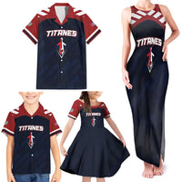 Custom Baseball Titanes Florida Family Matching Tank Maxi Dress and Hawaiian Shirt Puerto Rico Boys Come On