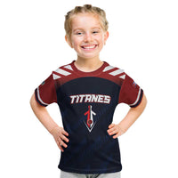 Custom Baseball Titanes Florida Kid T Shirt Puerto Rico Boys Come On