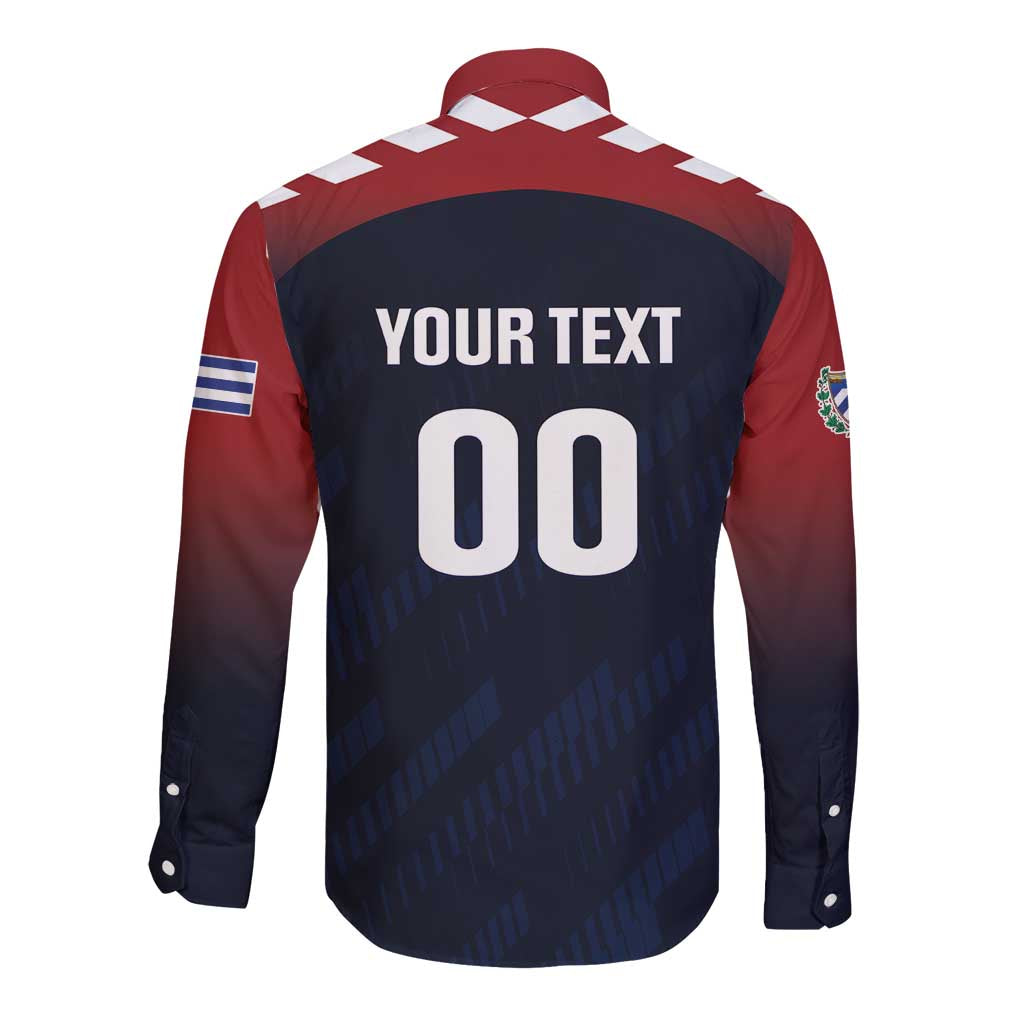 Custom Baseball Titanes Florida Long Sleeve Button Shirt Puerto Rico Boys Come On