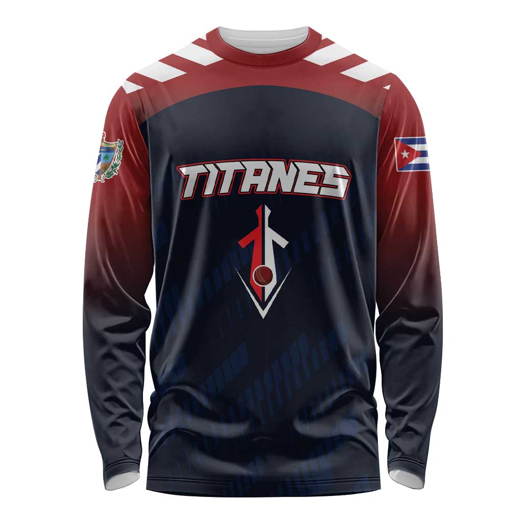 Custom Baseball Titanes Florida Long Sleeve Shirt Puerto Rico Boys Come On