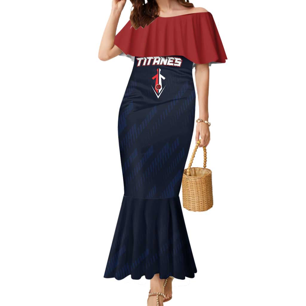 Custom Baseball Titanes Florida Mermaid Dress Puerto Rico Boys Come On
