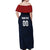 Custom Baseball Titanes Florida Off Shoulder Maxi Dress Puerto Rico Boys Come On