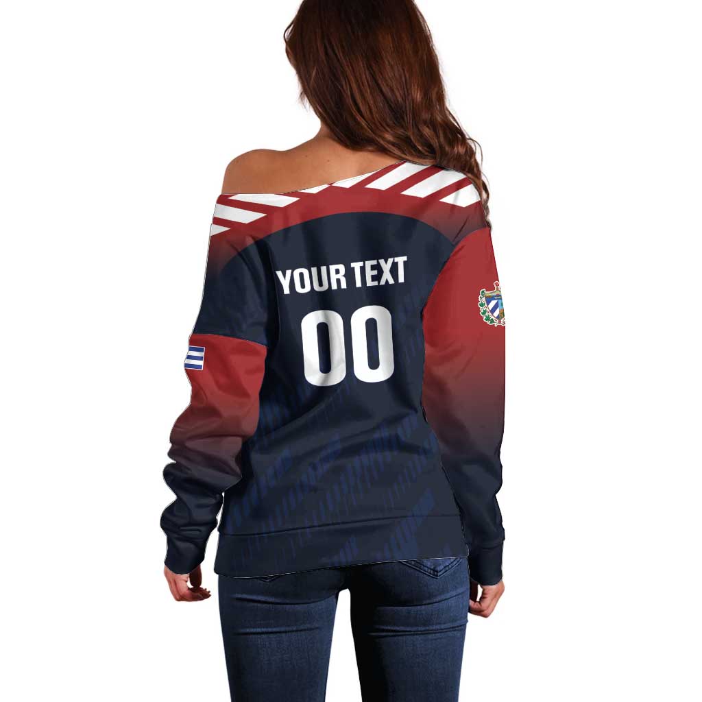 Custom Baseball Titanes Florida Off Shoulder Sweater Puerto Rico Boys Come On