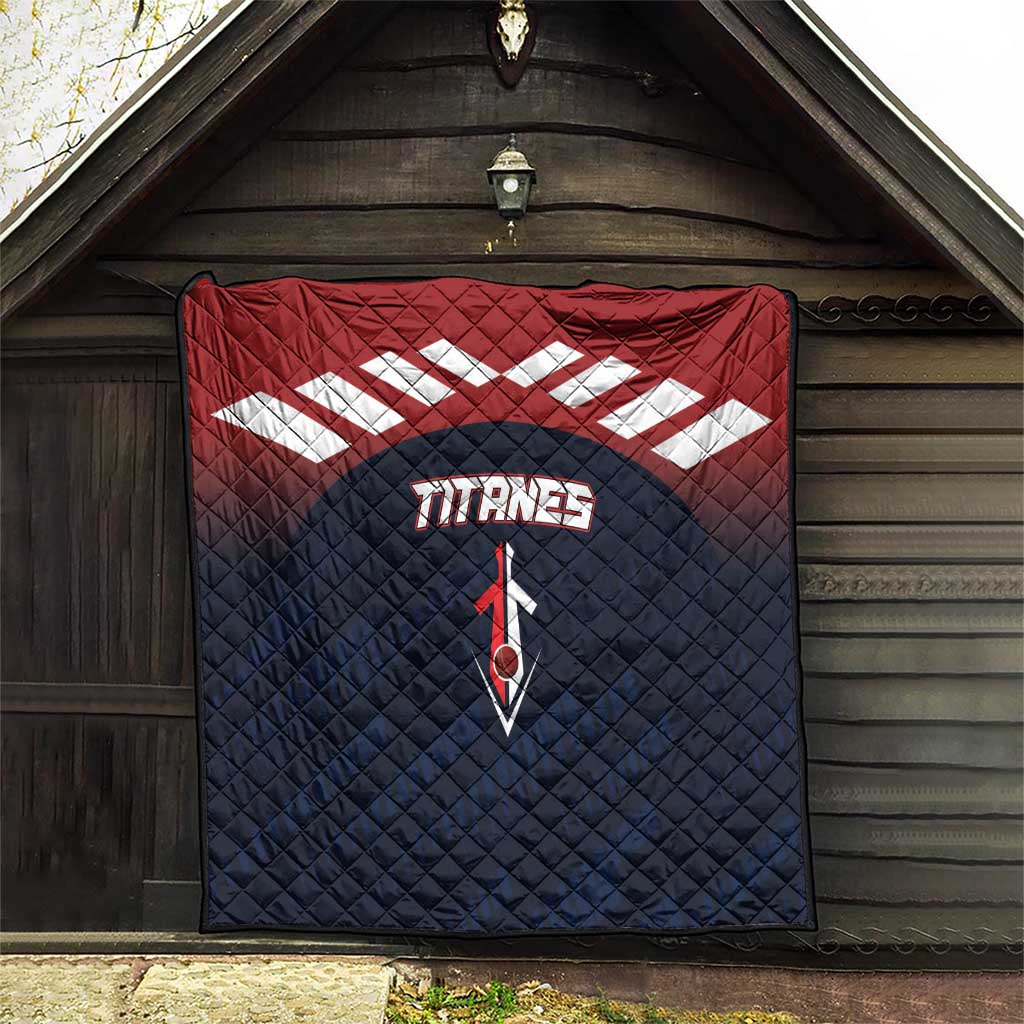 Baseball Titanes Florida Quilt Puerto Rico Boys Come On