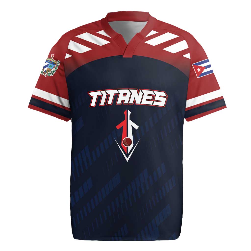Custom Baseball Titanes Florida Rugby Jersey Puerto Rico Boys Come On