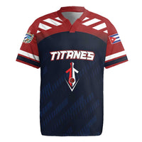 Custom Baseball Titanes Florida Rugby Jersey Puerto Rico Boys Come On