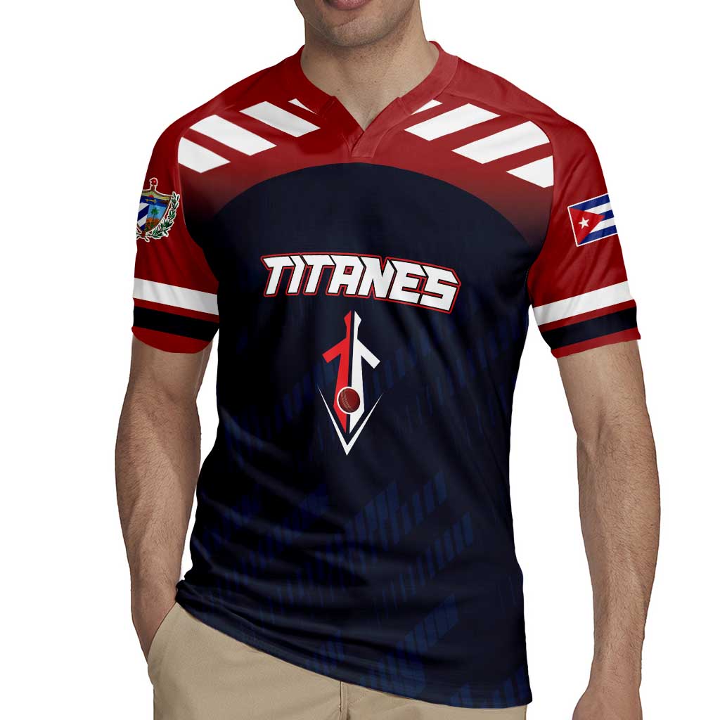 Custom Baseball Titanes Florida Rugby Jersey Puerto Rico Boys Come On