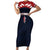 Custom Baseball Titanes Florida Short Sleeve Bodycon Dress Puerto Rico Boys Come On