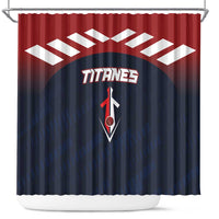 Baseball Titanes Florida Shower Curtain Puerto Rico Boys Come On