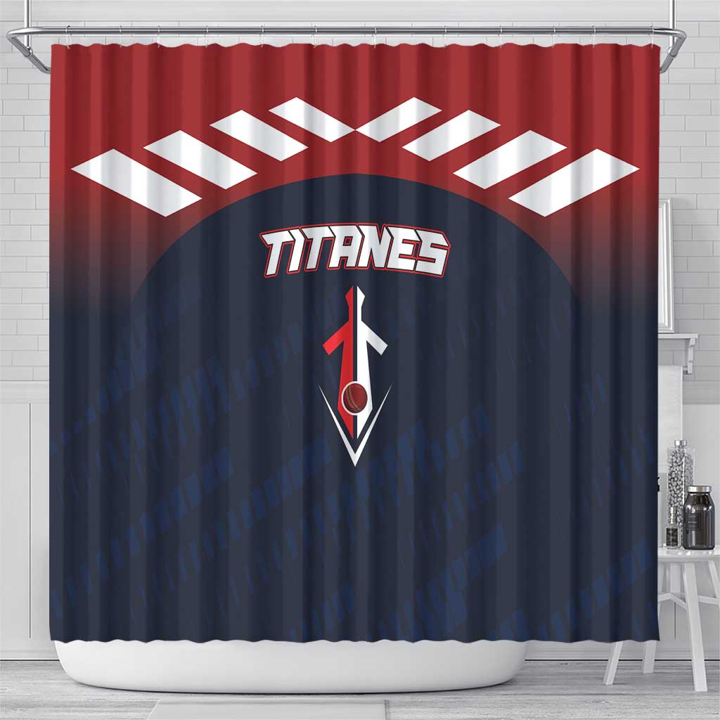 Baseball Titanes Florida Shower Curtain Puerto Rico Boys Come On