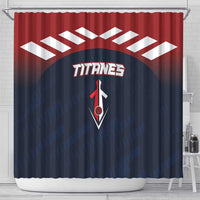 Baseball Titanes Florida Shower Curtain Puerto Rico Boys Come On