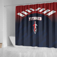 Baseball Titanes Florida Shower Curtain Puerto Rico Boys Come On