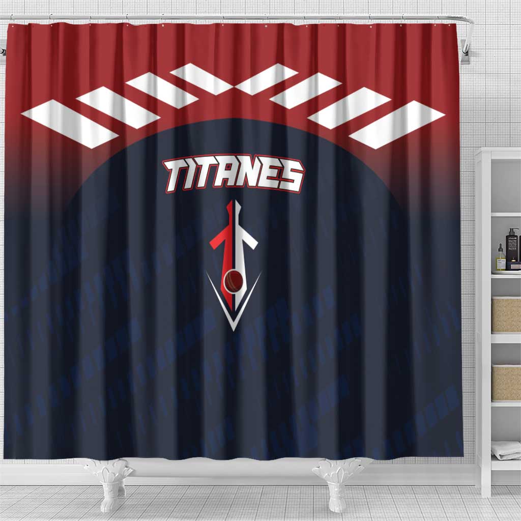 Baseball Titanes Florida Shower Curtain Puerto Rico Boys Come On