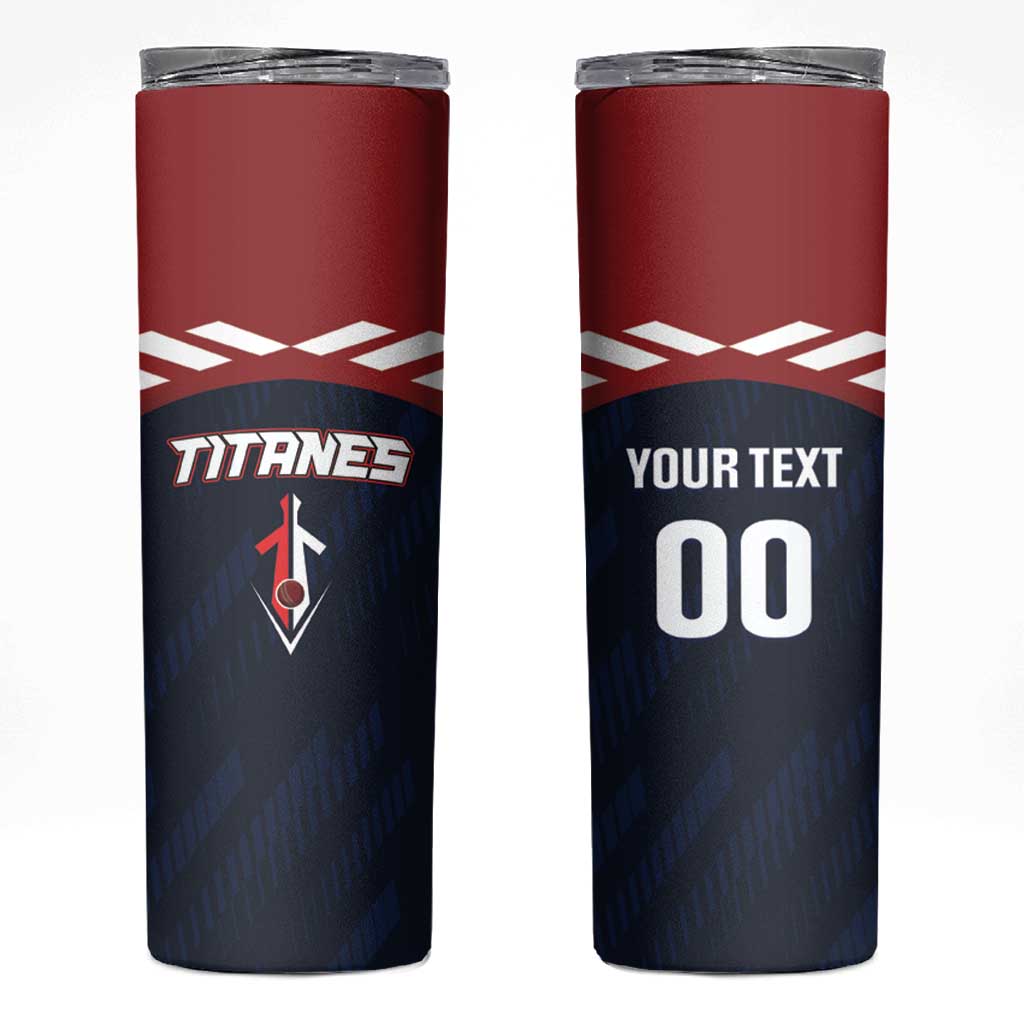 Custom Baseball Titanes Florida Skinny Tumbler Puerto Rico Boys Come On