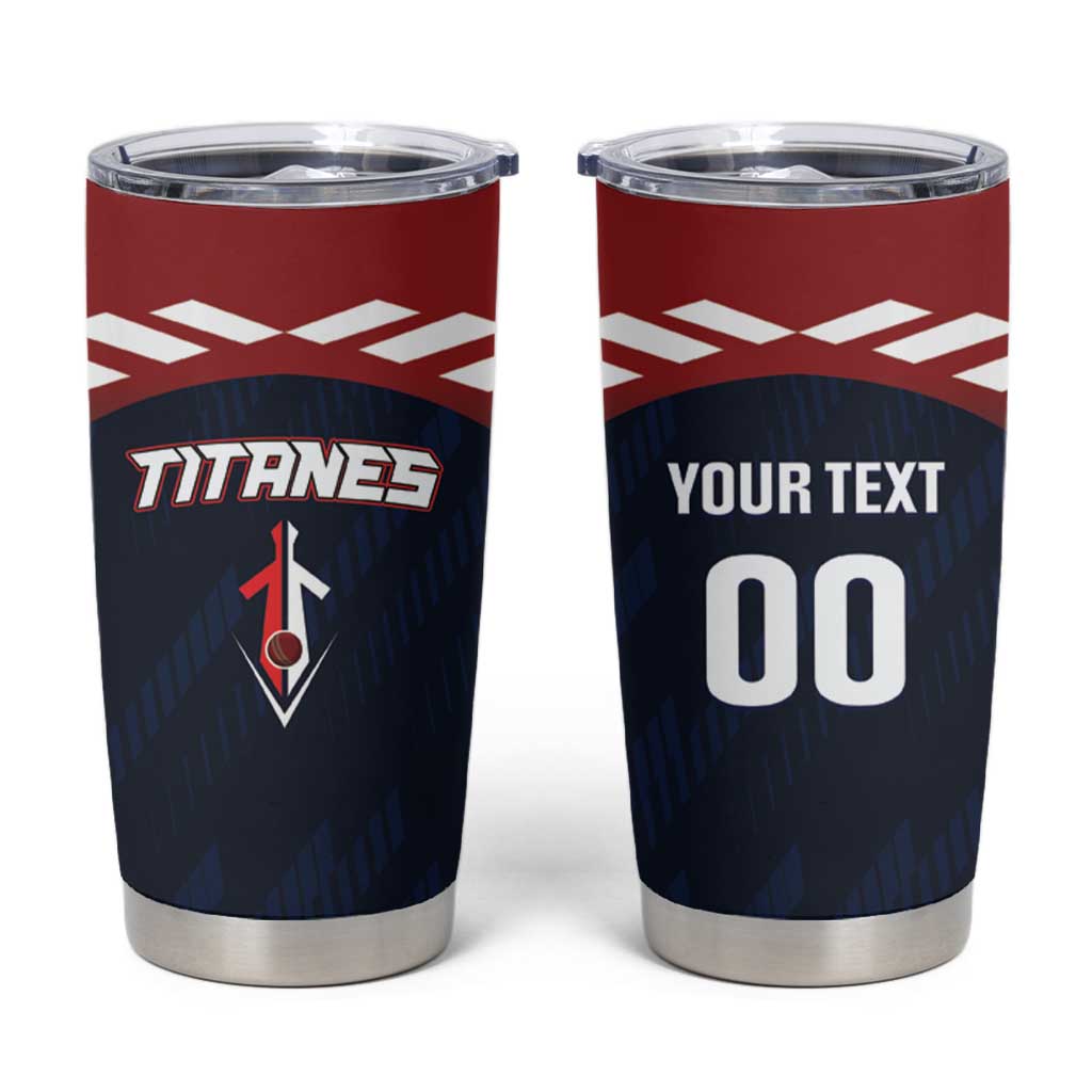Custom Baseball Titanes Florida Tumbler Cup Puerto Rico Boys Come On