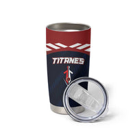 Custom Baseball Titanes Florida Tumbler Cup Puerto Rico Boys Come On