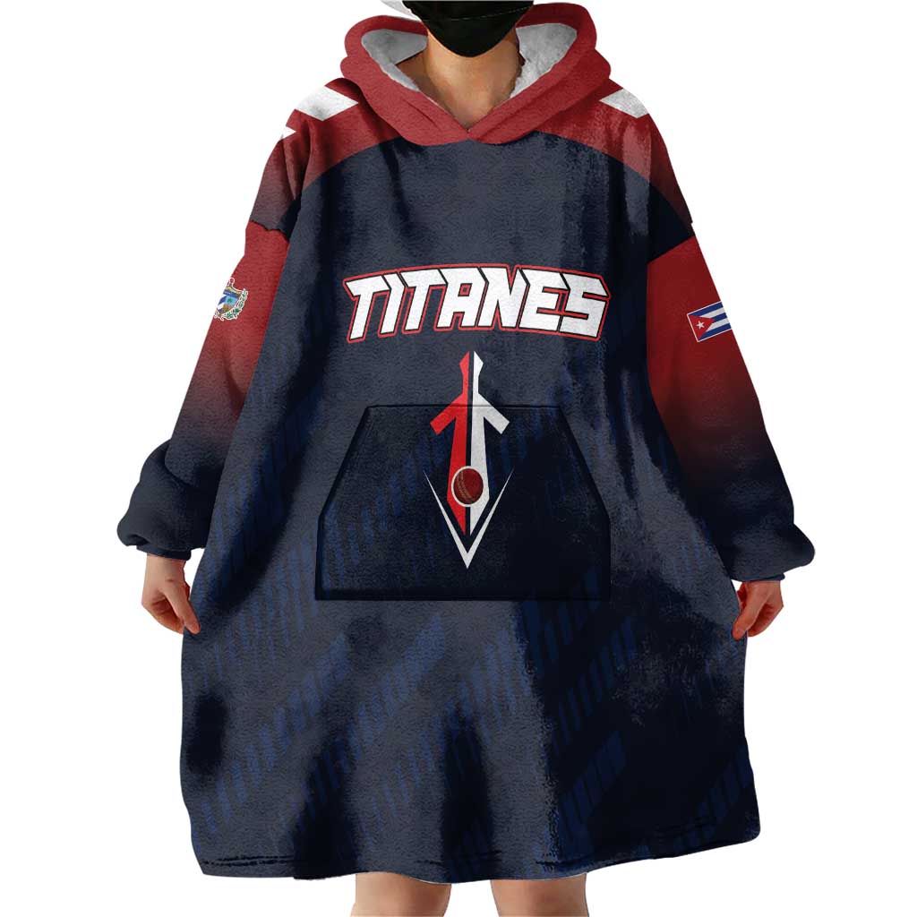 Custom Baseball Titanes Florida Wearable Blanket Hoodie Puerto Rico Boys Come On