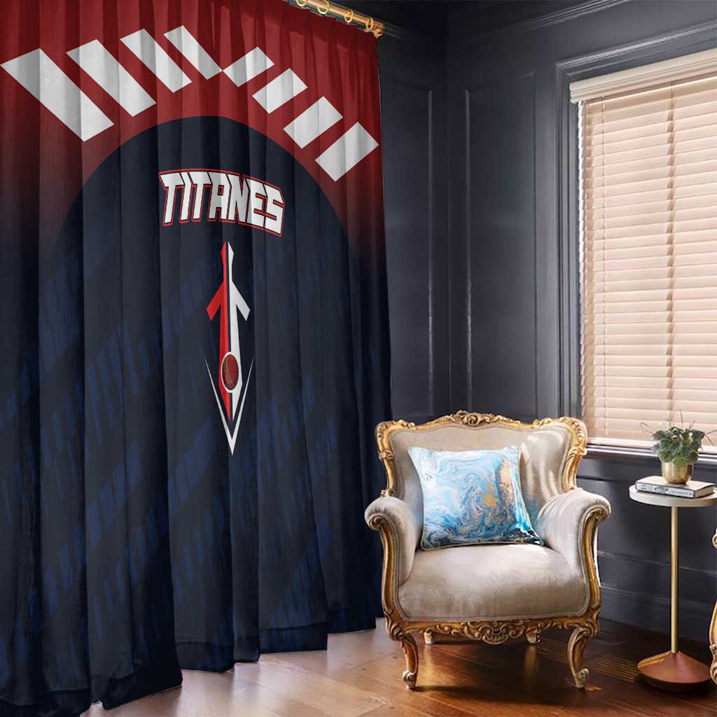 Baseball Titanes Florida Window Curtain Puerto Rico Boys Come On