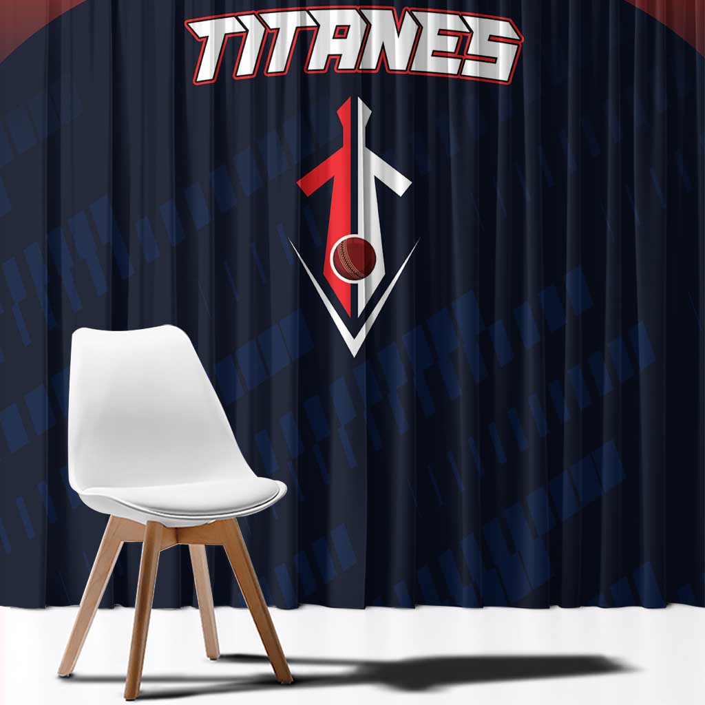 Baseball Titanes Florida Window Curtain Puerto Rico Boys Come On