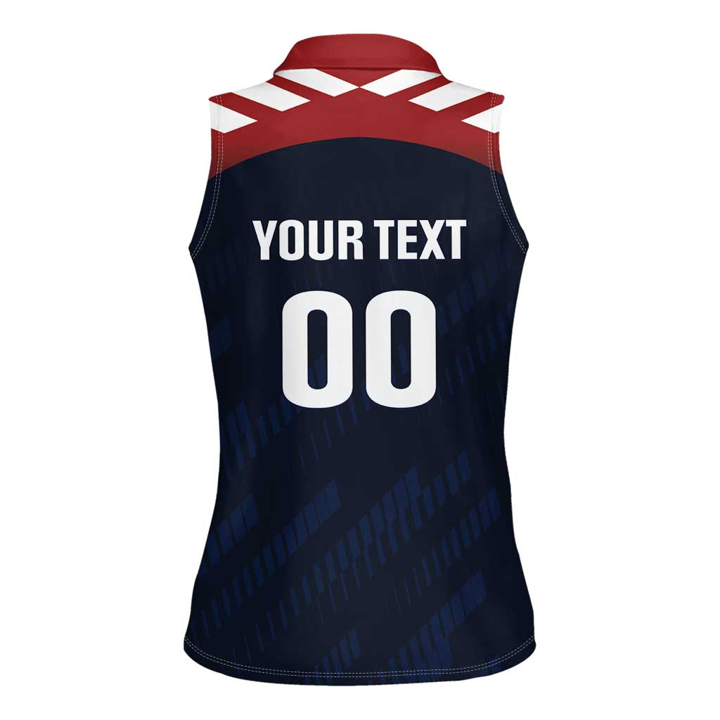 Custom Baseball Titanes Florida Women Sleeveless Polo Shirt Puerto Rico Boys Come On