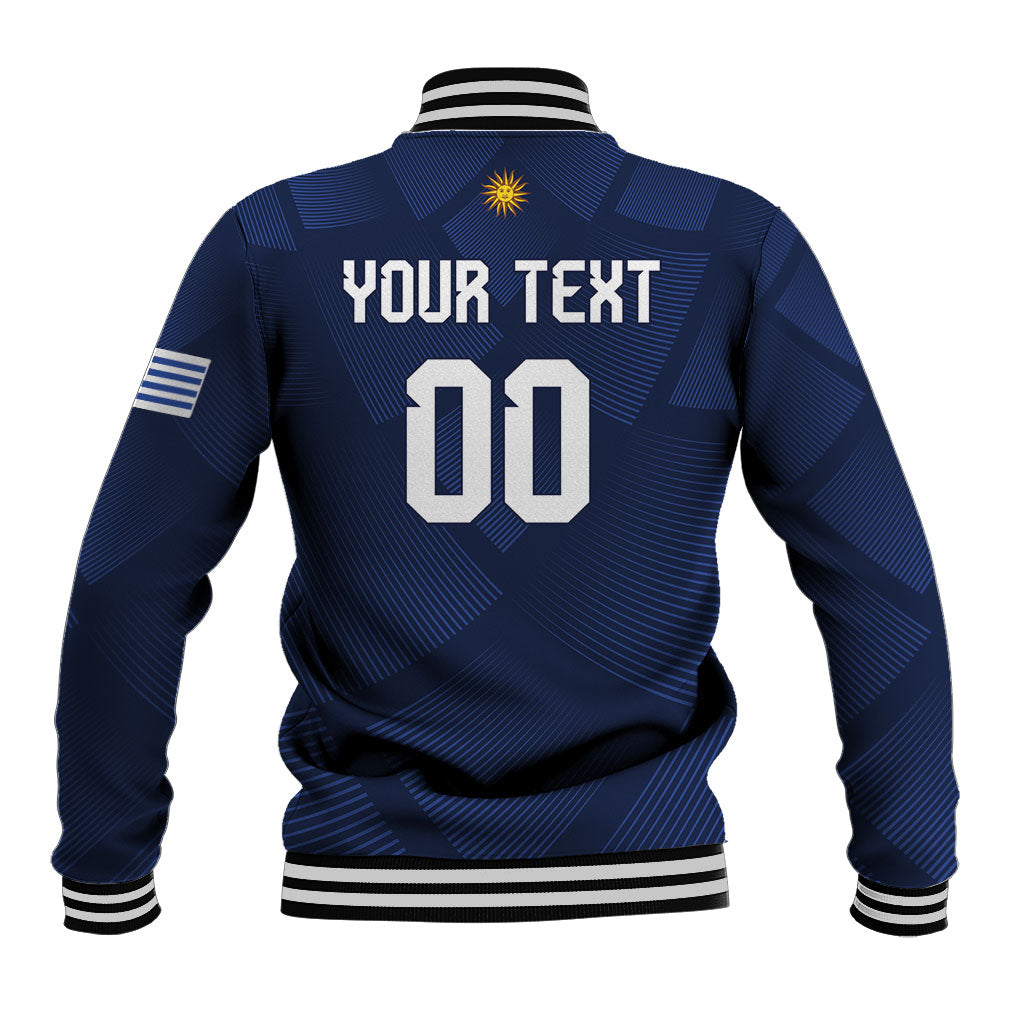 Custom Uruguay 2026 World Football Baseball Jacket La Celeste Go Up To The Sky