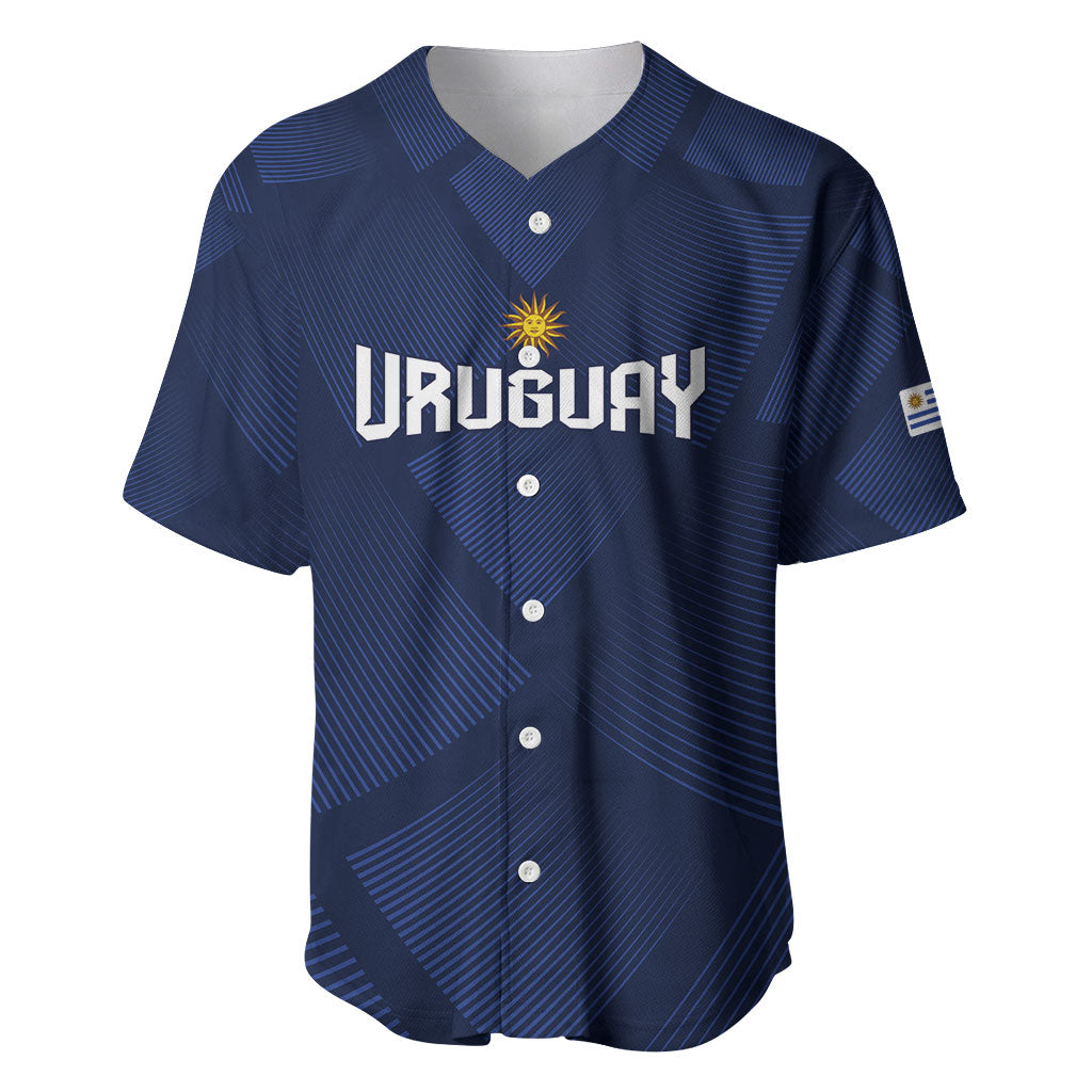 Custom Uruguay 2026 World Football Baseball Jersey La Celeste Go Up To The Sky