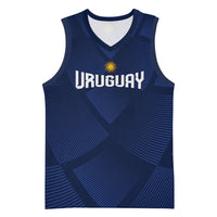 Custom Uruguay 2026 World Football Basketball Jersey La Celeste Go Up To The Sky