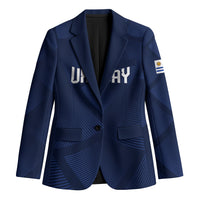 Custom Uruguay 2026 World Football Blazer La Celeste Go Up To The Sky