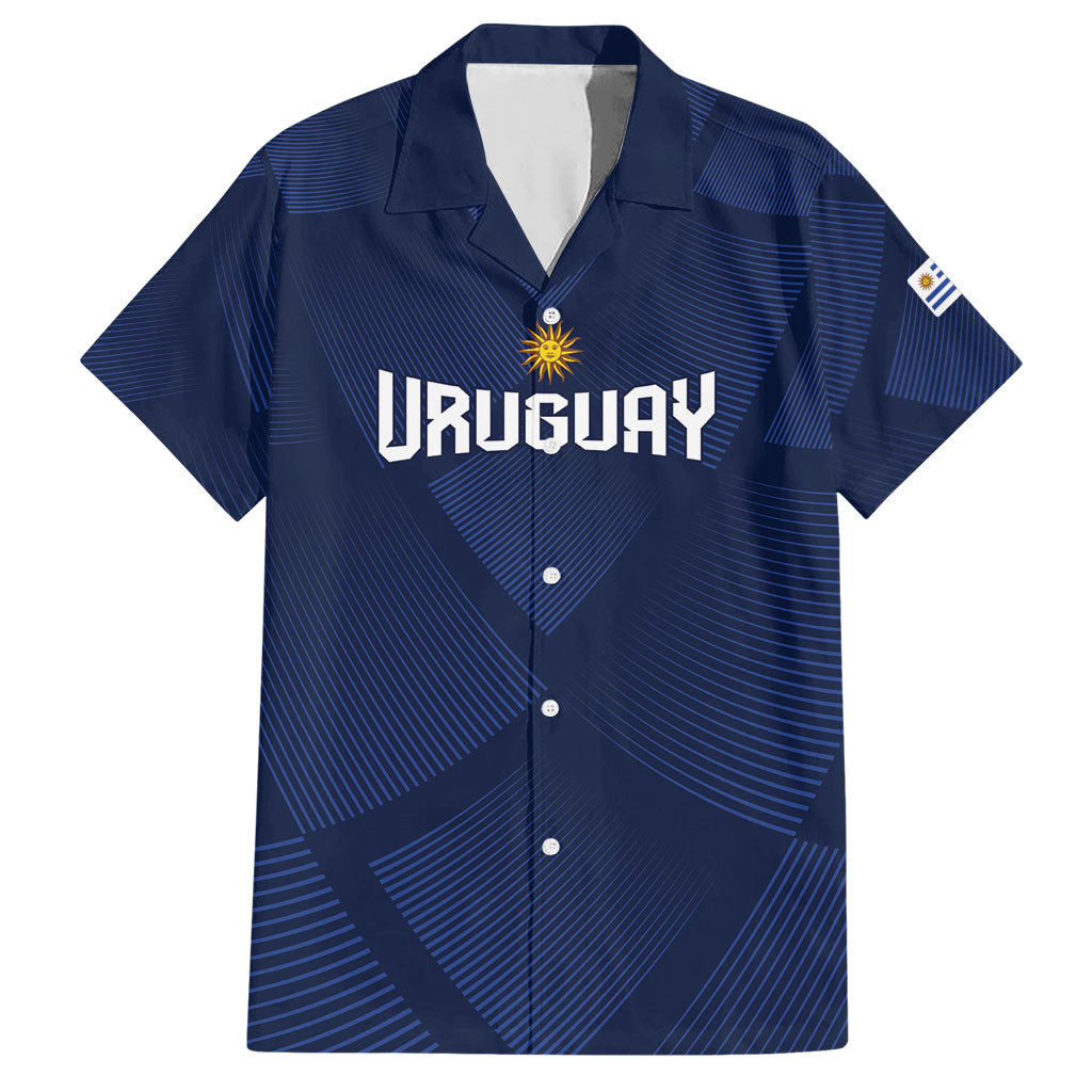 Custom Uruguay 2026 World Football Hawaiian Shirt La Celeste Go Up To The Sky