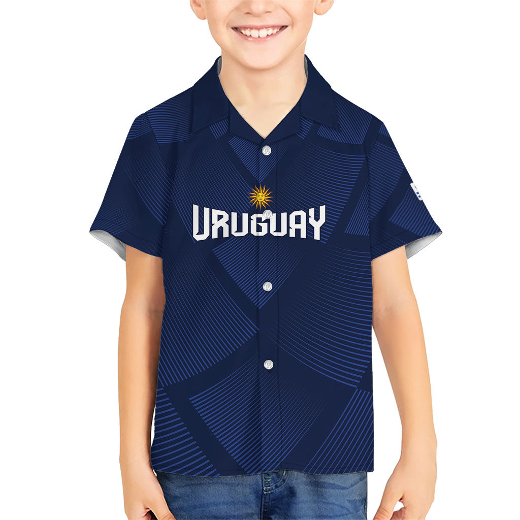 Custom Uruguay 2026 World Football Hawaiian Shirt La Celeste Go Up To The Sky