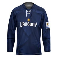 Custom Uruguay 2026 World Football Hockey Jersey La Celeste Go Up To The Sky