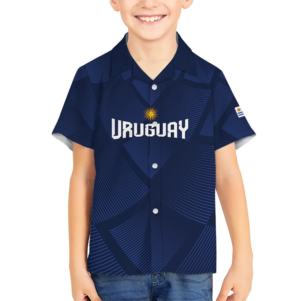 Custom Uruguay 2026 World Football Kid Hawaiian Shirt La Celeste Go Up To The Sky