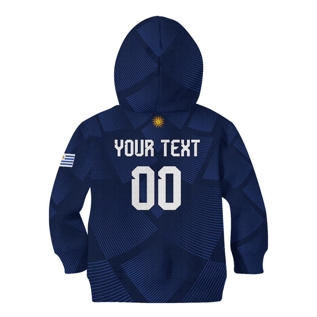 Custom Uruguay 2026 World Football Kid Hoodie La Celeste Go Up To The Sky