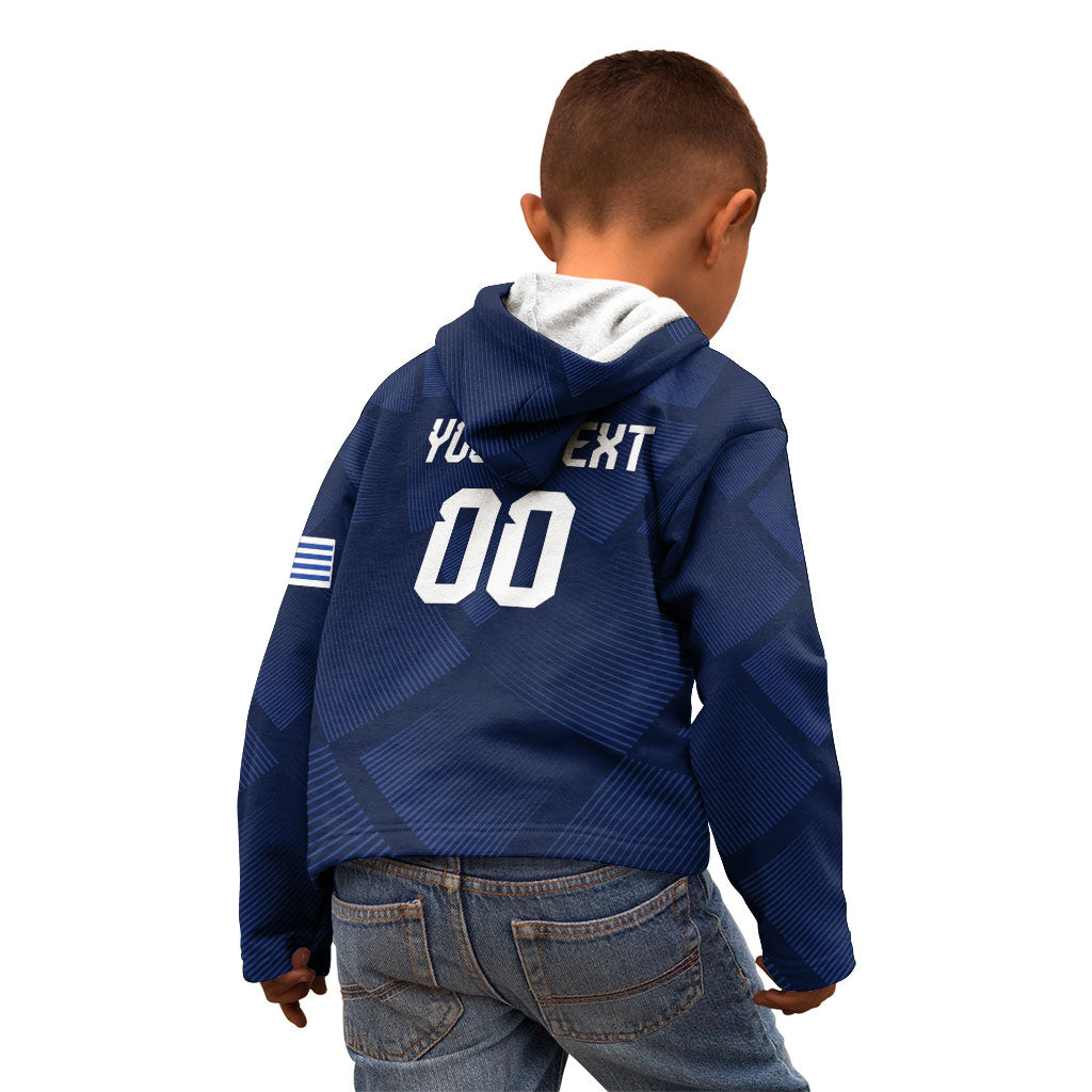 Custom Uruguay 2026 World Football Kid Hoodie La Celeste Go Up To The Sky