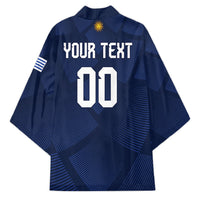 Custom Uruguay 2026 World Football Kimono La Celeste Go Up To The Sky