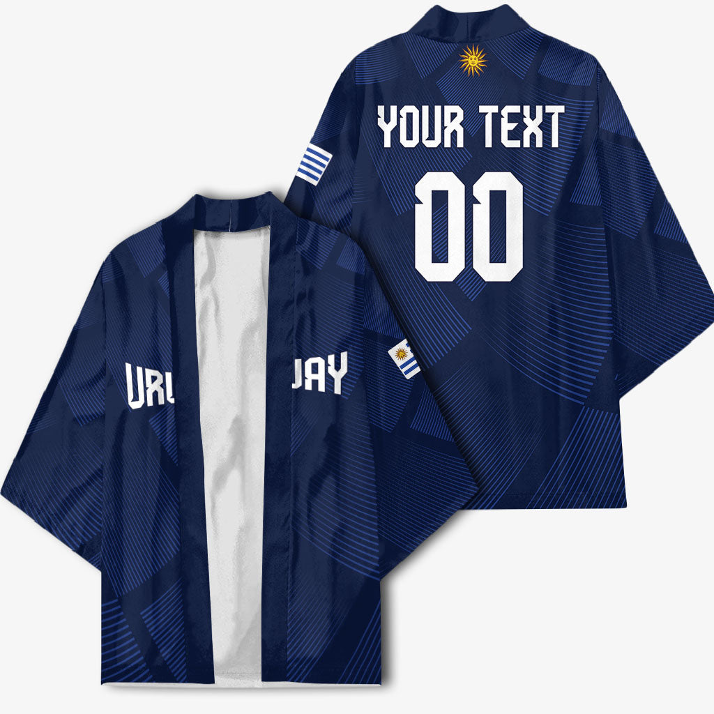 Custom Uruguay 2026 World Football Kimono La Celeste Go Up To The Sky