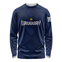 Custom Uruguay 2026 World Football Long Sleeve Shirt La Celeste Go Up To The Sky